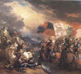 Benjamin West Edward III Crossing the Somme (mk25) Sweden oil painting art